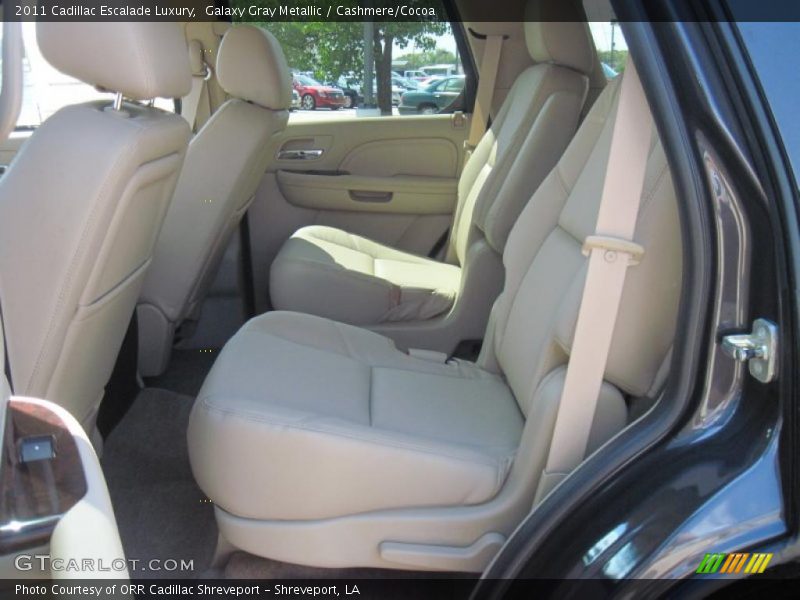 Galaxy Gray Metallic / Cashmere/Cocoa 2011 Cadillac Escalade Luxury