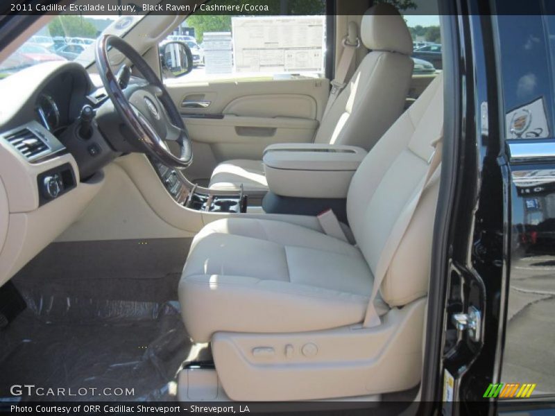 Black Raven / Cashmere/Cocoa 2011 Cadillac Escalade Luxury
