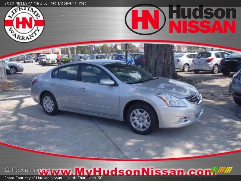 Radiant Silver / Frost 2010 Nissan Altima 2.5