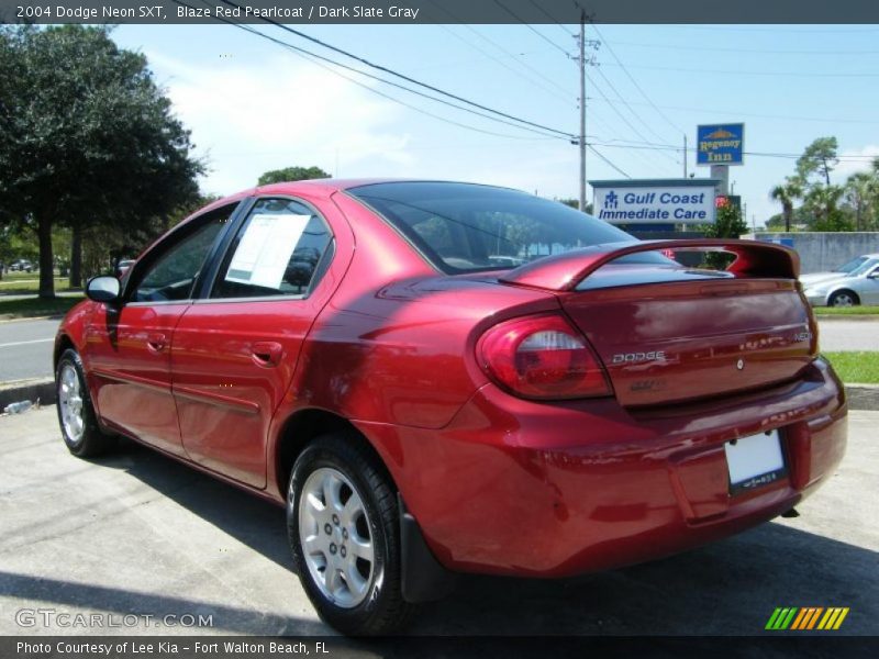 Blaze Red Pearlcoat / Dark Slate Gray 2004 Dodge Neon SXT