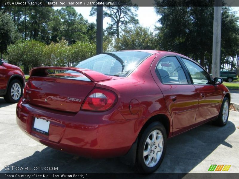 Blaze Red Pearlcoat / Dark Slate Gray 2004 Dodge Neon SXT