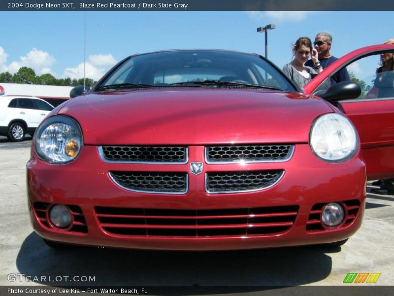 Blaze Red Pearlcoat / Dark Slate Gray 2004 Dodge Neon SXT