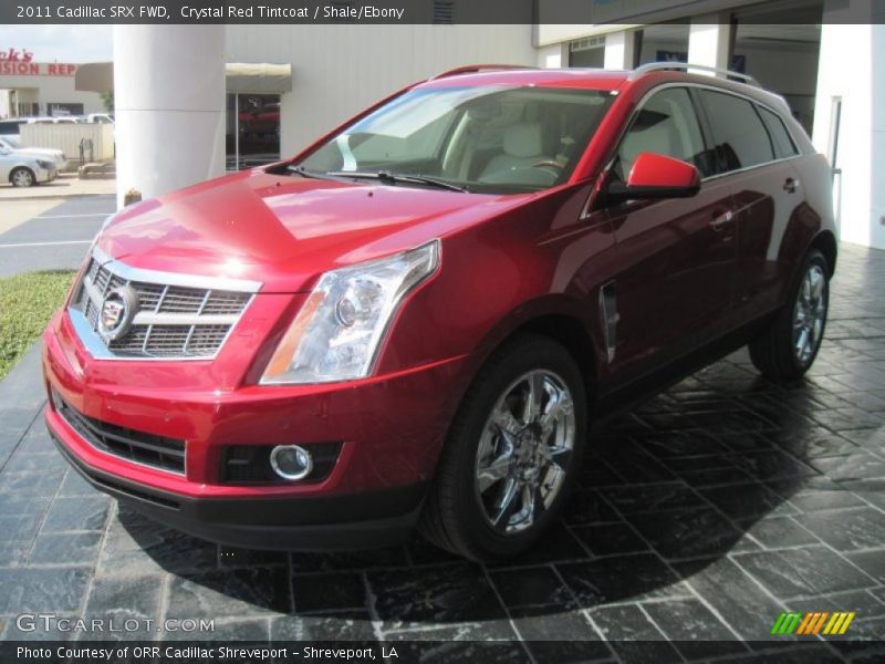 Crystal Red Tintcoat / Shale/Ebony 2011 Cadillac SRX FWD