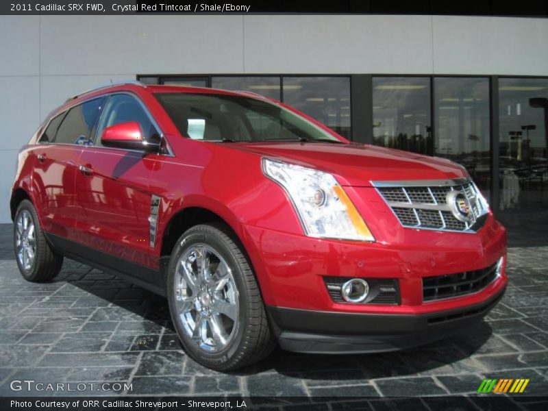 Crystal Red Tintcoat / Shale/Ebony 2011 Cadillac SRX FWD