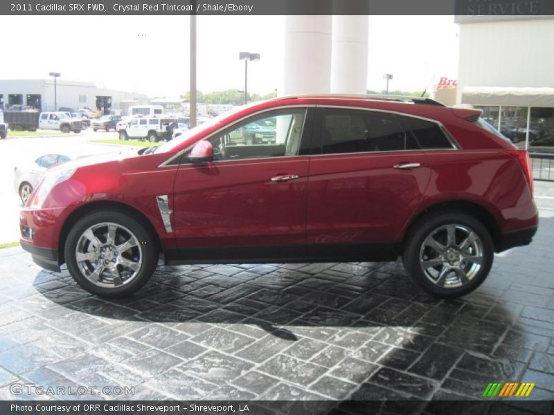 Crystal Red Tintcoat / Shale/Ebony 2011 Cadillac SRX FWD
