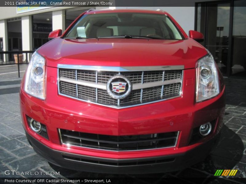 Crystal Red Tintcoat / Shale/Ebony 2011 Cadillac SRX FWD