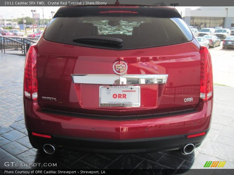 Crystal Red Tintcoat / Shale/Ebony 2011 Cadillac SRX FWD
