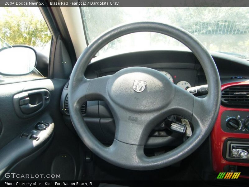 Blaze Red Pearlcoat / Dark Slate Gray 2004 Dodge Neon SXT