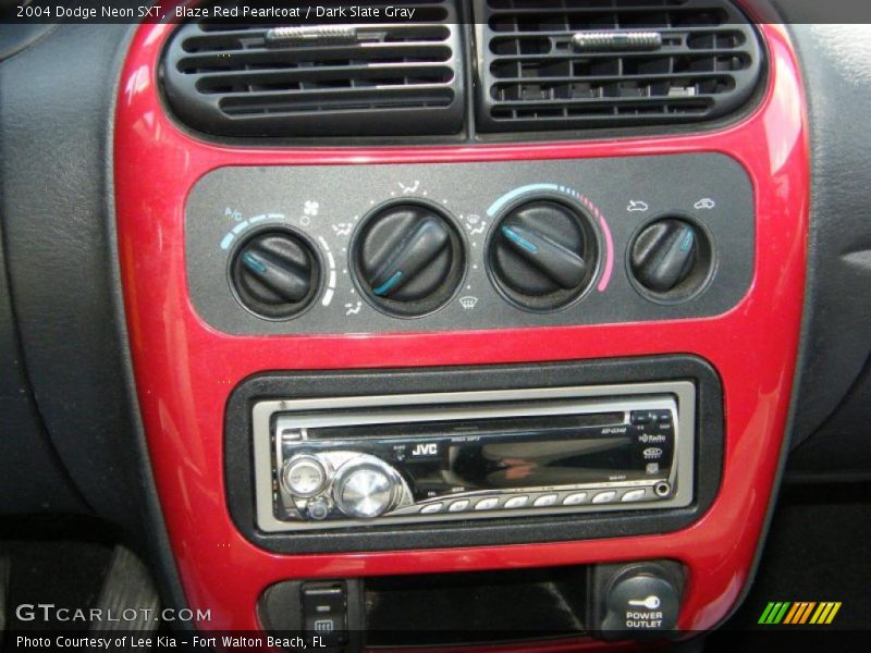 Blaze Red Pearlcoat / Dark Slate Gray 2004 Dodge Neon SXT