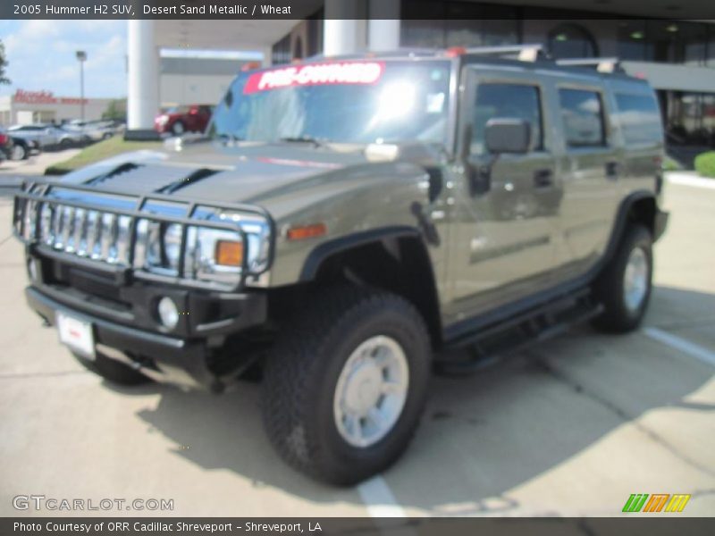 Desert Sand Metallic / Wheat 2005 Hummer H2 SUV