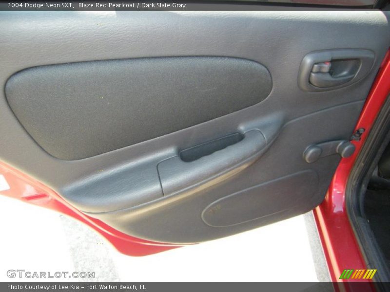 Blaze Red Pearlcoat / Dark Slate Gray 2004 Dodge Neon SXT