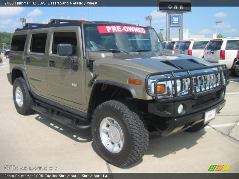 Desert Sand Metallic / Wheat 2005 Hummer H2 SUV