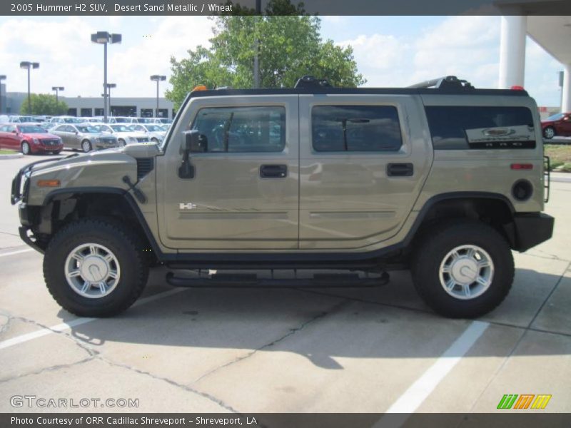 Desert Sand Metallic / Wheat 2005 Hummer H2 SUV