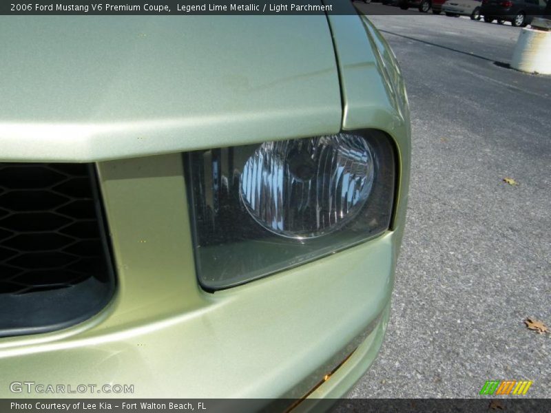 Legend Lime Metallic / Light Parchment 2006 Ford Mustang V6 Premium Coupe