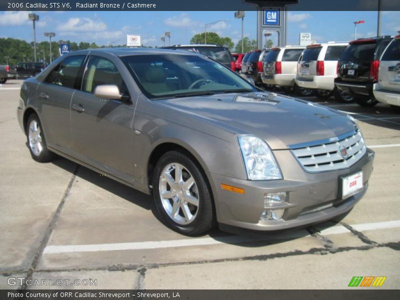 Radiant Bronze / Cashmere 2006 Cadillac STS V6