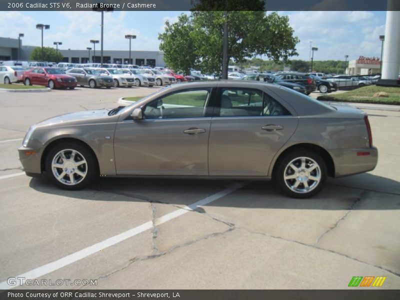 Radiant Bronze / Cashmere 2006 Cadillac STS V6