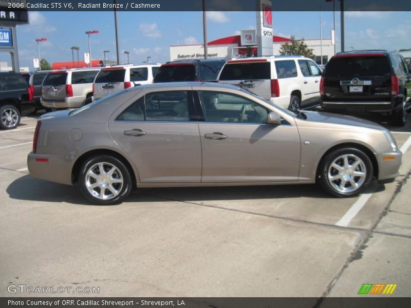 Radiant Bronze / Cashmere 2006 Cadillac STS V6