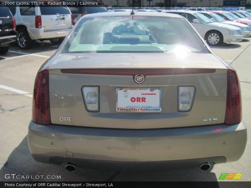 Radiant Bronze / Cashmere 2006 Cadillac STS V6