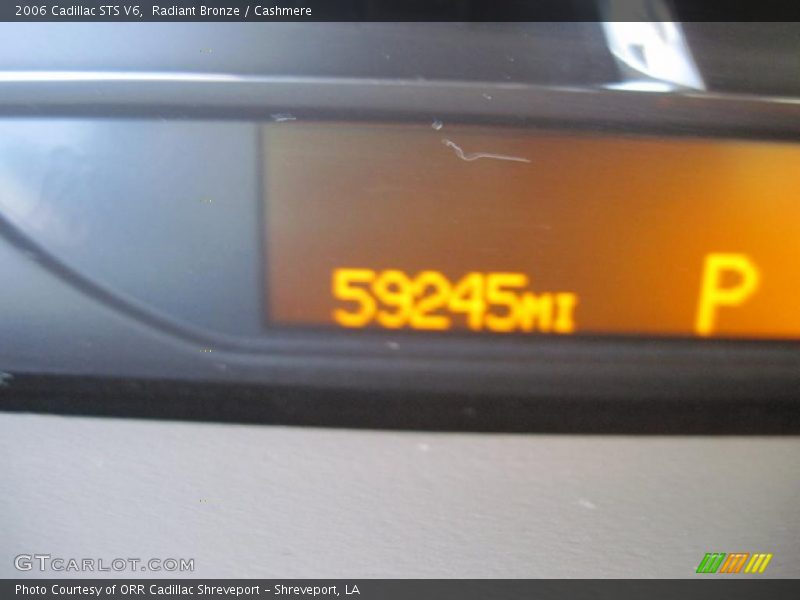 Radiant Bronze / Cashmere 2006 Cadillac STS V6