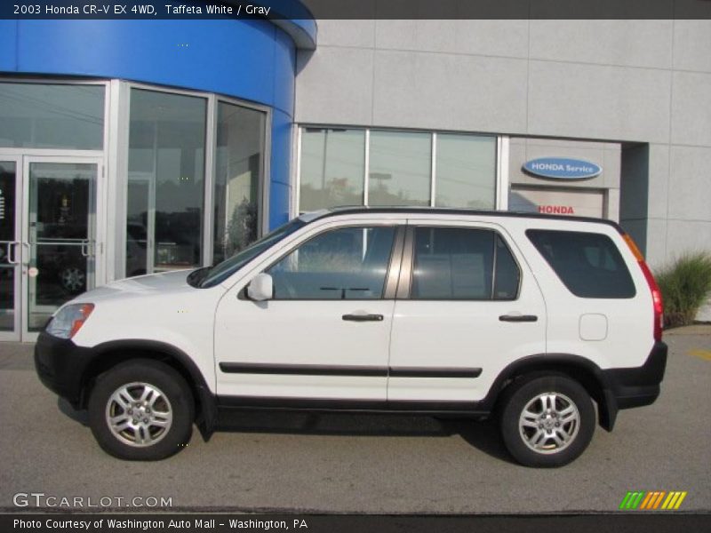 Taffeta White / Gray 2003 Honda CR-V EX 4WD