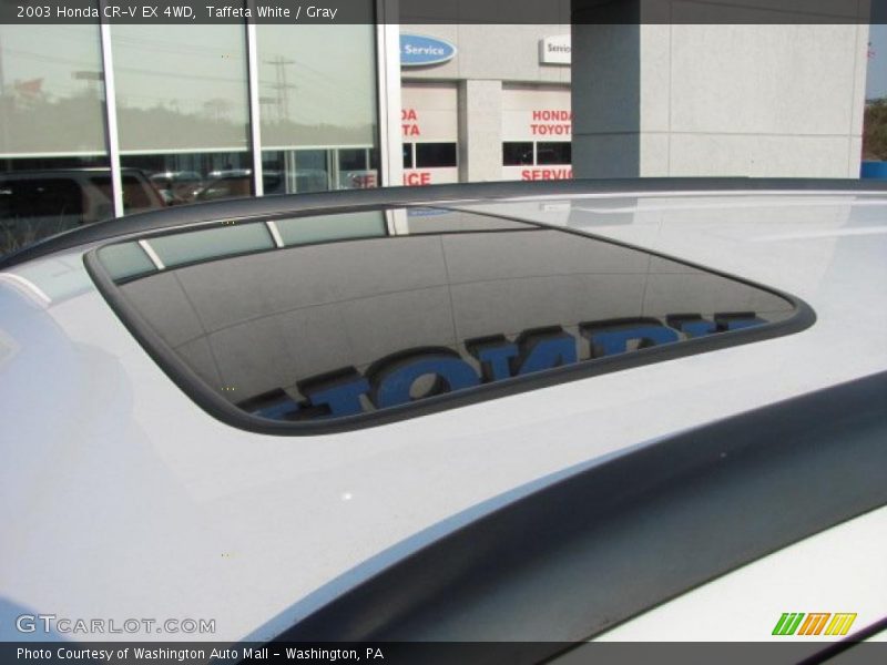 Taffeta White / Gray 2003 Honda CR-V EX 4WD
