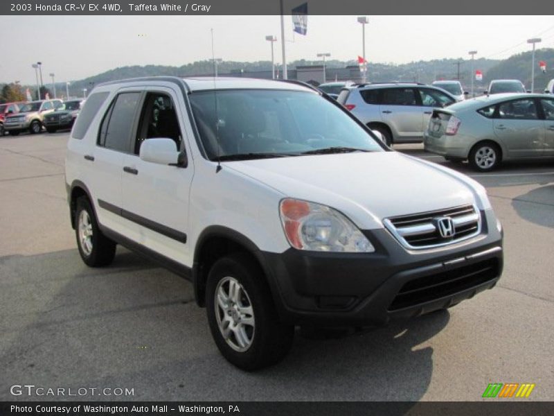 Taffeta White / Gray 2003 Honda CR-V EX 4WD