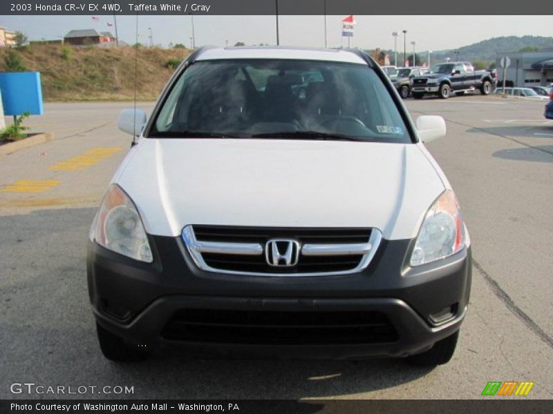 Taffeta White / Gray 2003 Honda CR-V EX 4WD