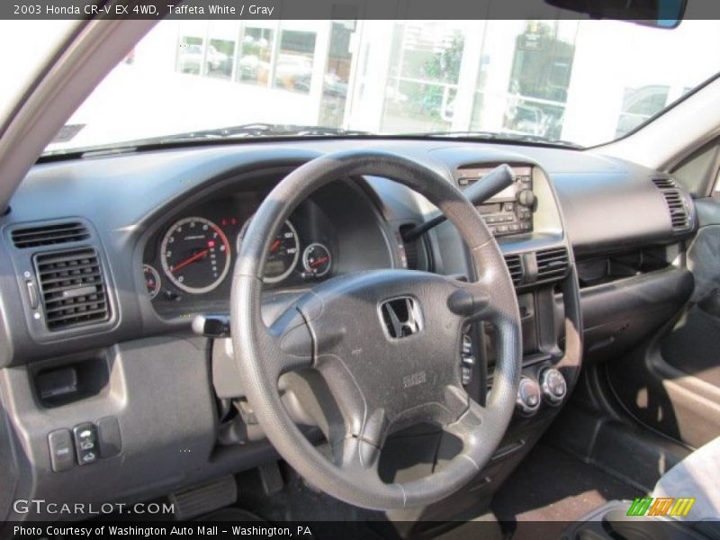 Taffeta White / Gray 2003 Honda CR-V EX 4WD