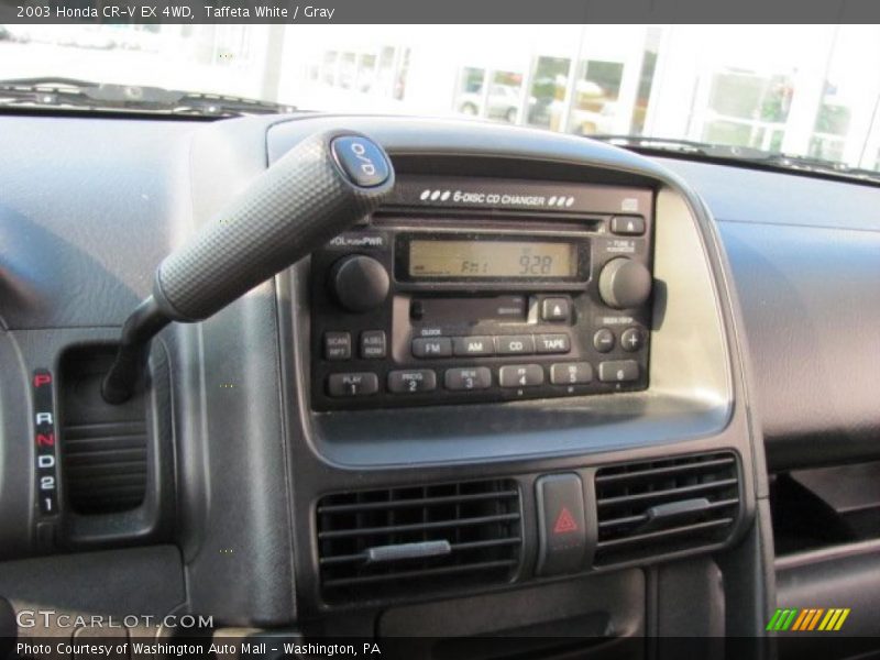 Taffeta White / Gray 2003 Honda CR-V EX 4WD
