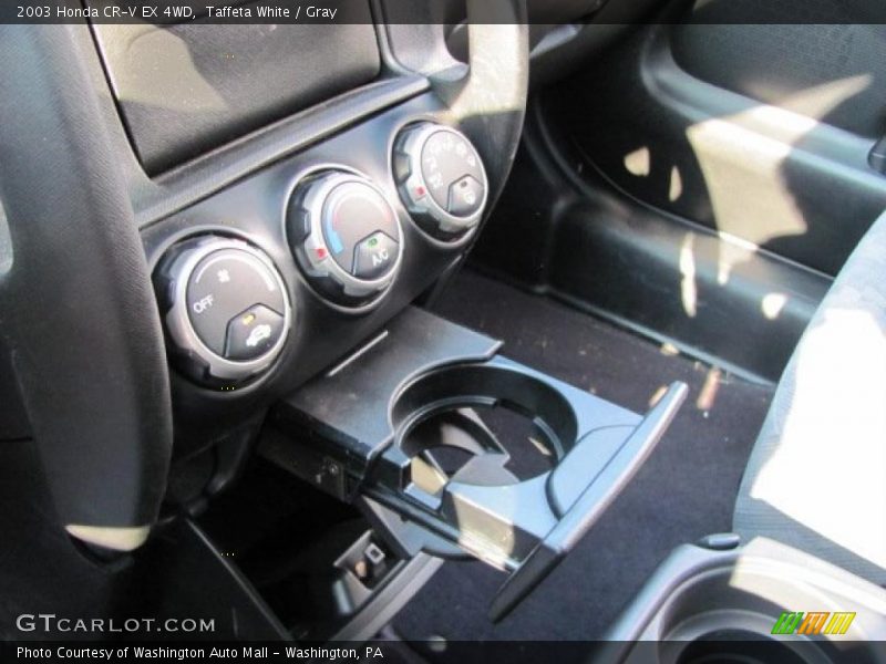 Taffeta White / Gray 2003 Honda CR-V EX 4WD