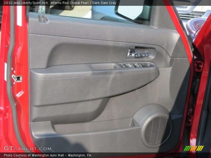 Inferno Red Crystal Pearl / Dark Slate Gray 2010 Jeep Liberty Sport 4x4