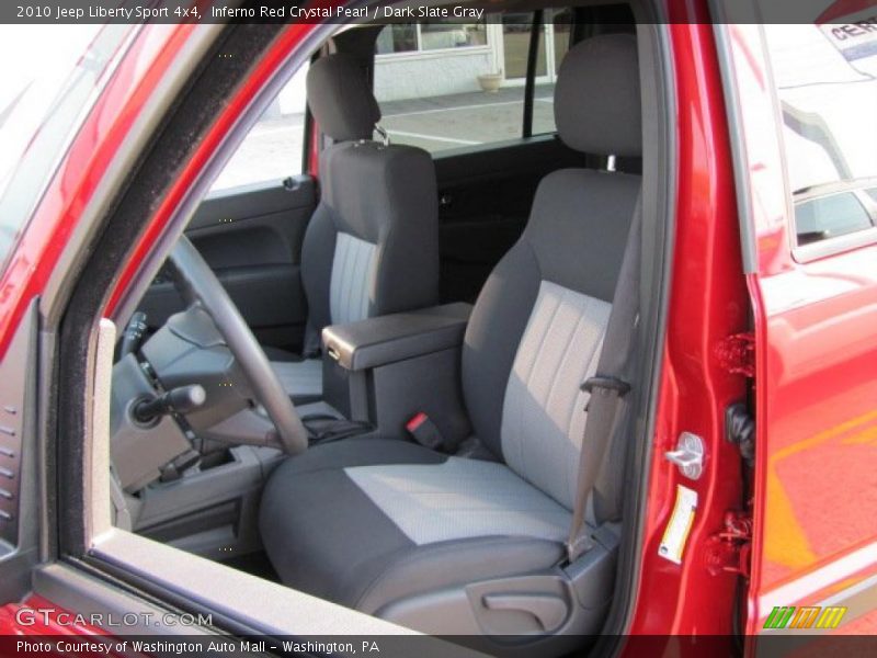Inferno Red Crystal Pearl / Dark Slate Gray 2010 Jeep Liberty Sport 4x4