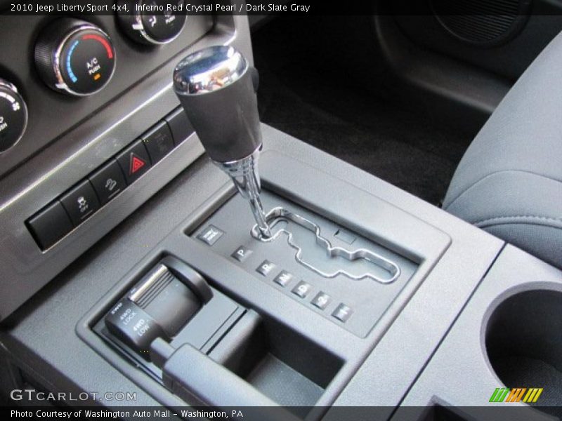 Inferno Red Crystal Pearl / Dark Slate Gray 2010 Jeep Liberty Sport 4x4