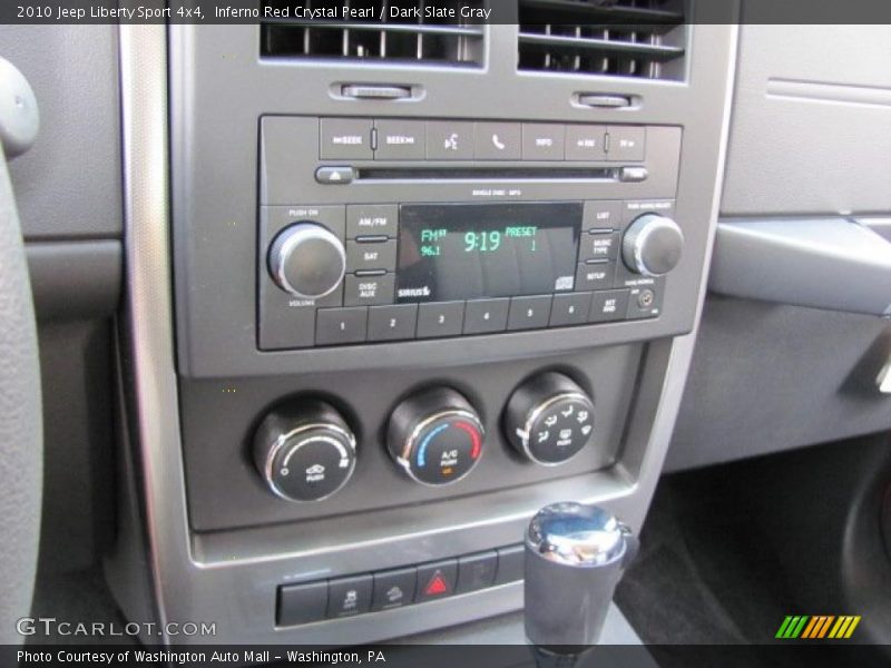Inferno Red Crystal Pearl / Dark Slate Gray 2010 Jeep Liberty Sport 4x4
