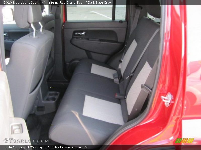 Inferno Red Crystal Pearl / Dark Slate Gray 2010 Jeep Liberty Sport 4x4