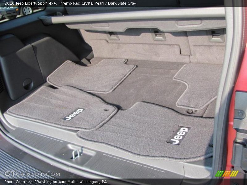 Inferno Red Crystal Pearl / Dark Slate Gray 2010 Jeep Liberty Sport 4x4