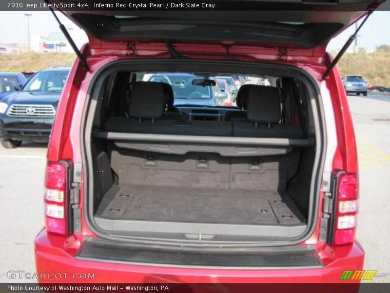 Inferno Red Crystal Pearl / Dark Slate Gray 2010 Jeep Liberty Sport 4x4