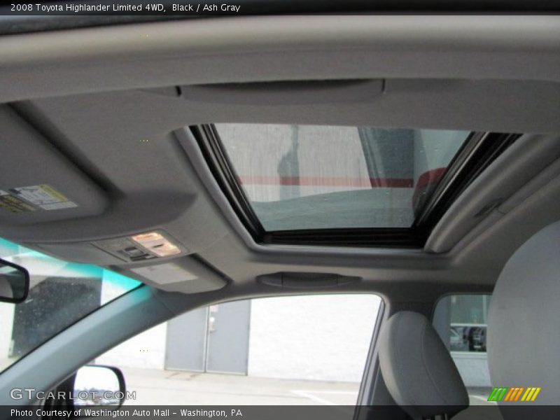 Black / Ash Gray 2008 Toyota Highlander Limited 4WD