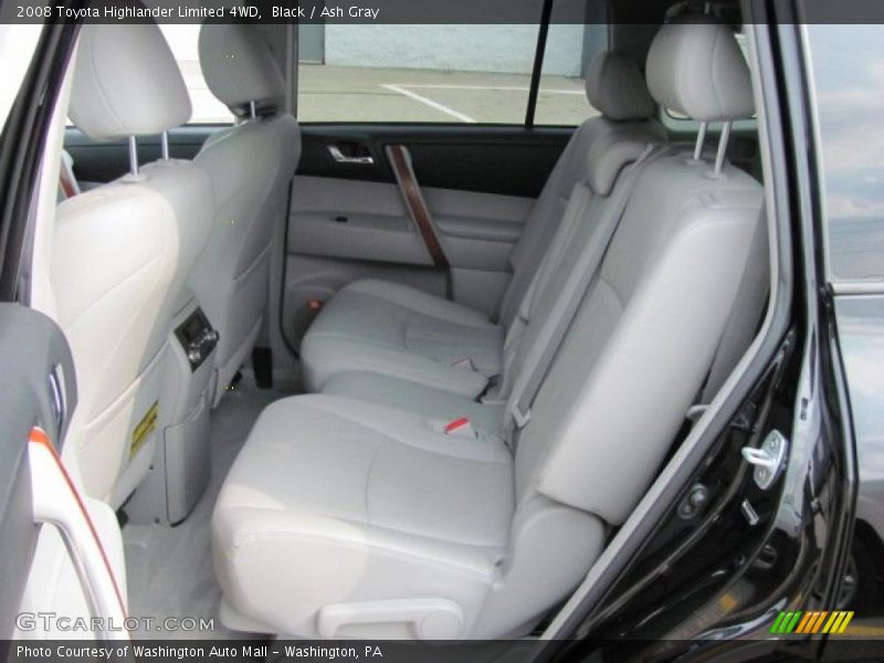 Black / Ash Gray 2008 Toyota Highlander Limited 4WD
