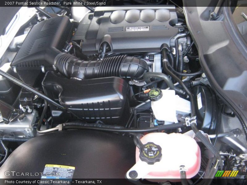 Pure White / Steel/Sand 2007 Pontiac Solstice Roadster