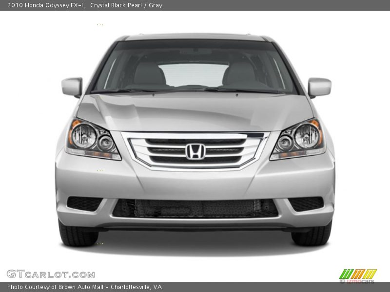 Crystal Black Pearl / Gray 2010 Honda Odyssey EX-L
