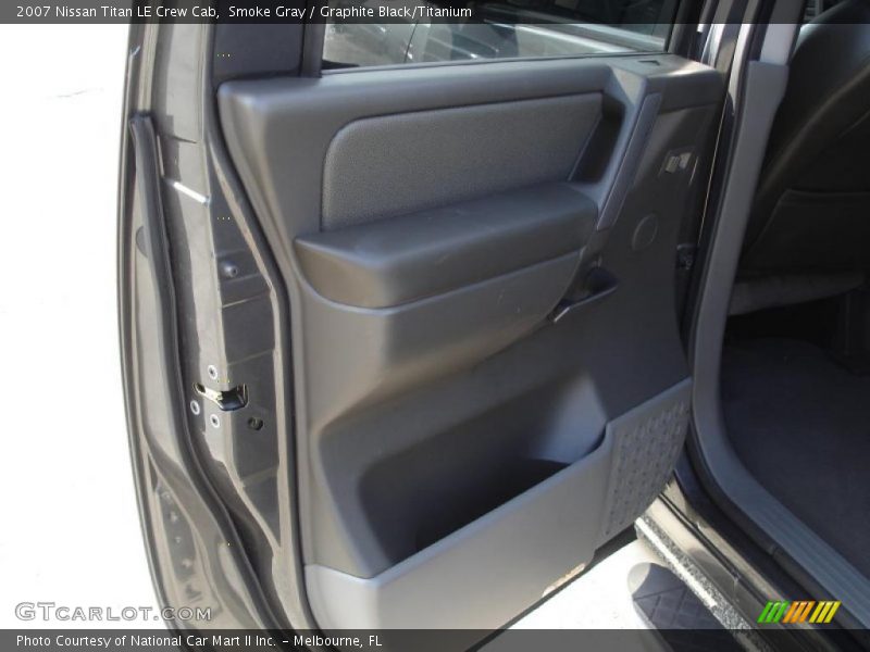 Smoke Gray / Graphite Black/Titanium 2007 Nissan Titan LE Crew Cab