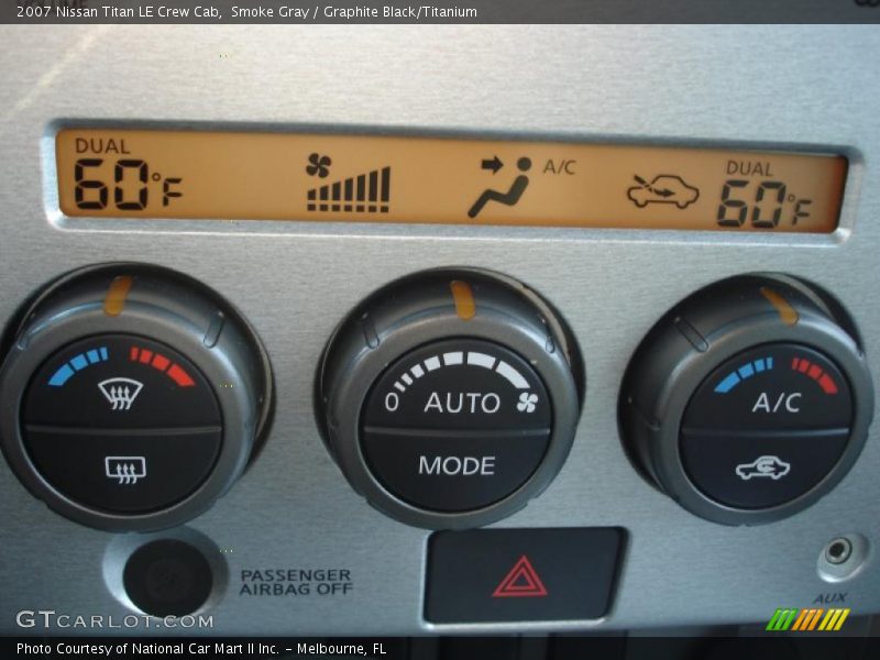 Smoke Gray / Graphite Black/Titanium 2007 Nissan Titan LE Crew Cab