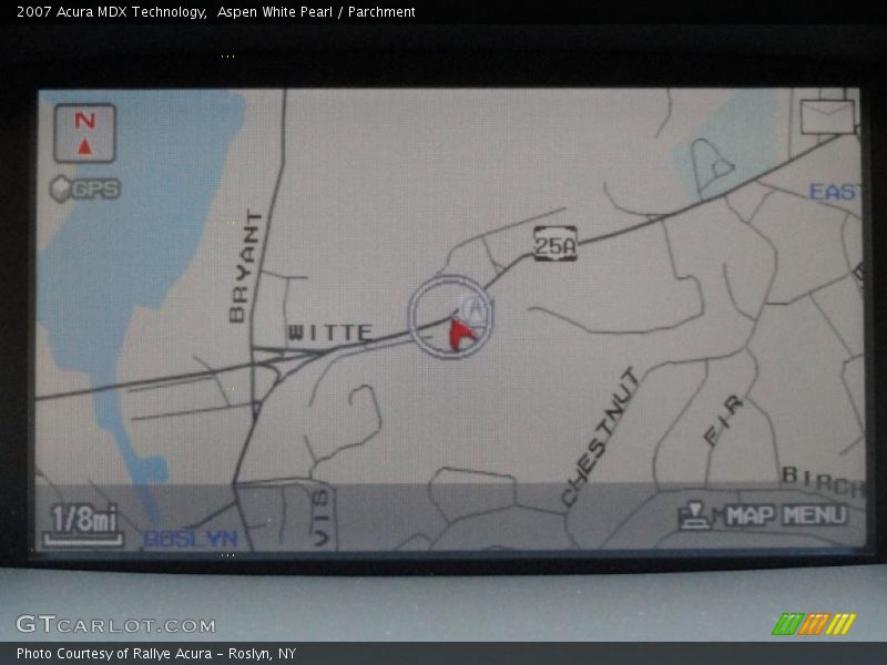 Aspen White Pearl / Parchment 2007 Acura MDX Technology
