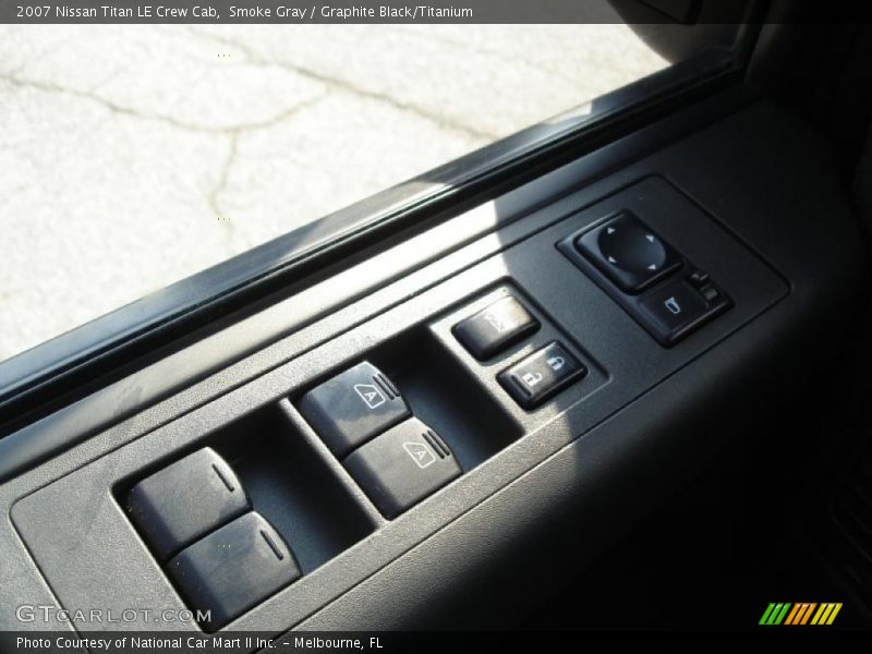 Smoke Gray / Graphite Black/Titanium 2007 Nissan Titan LE Crew Cab