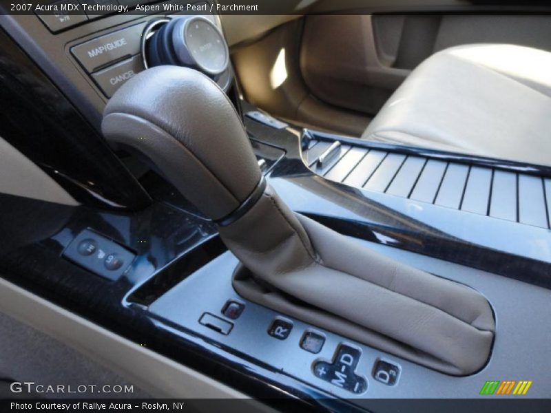 Aspen White Pearl / Parchment 2007 Acura MDX Technology