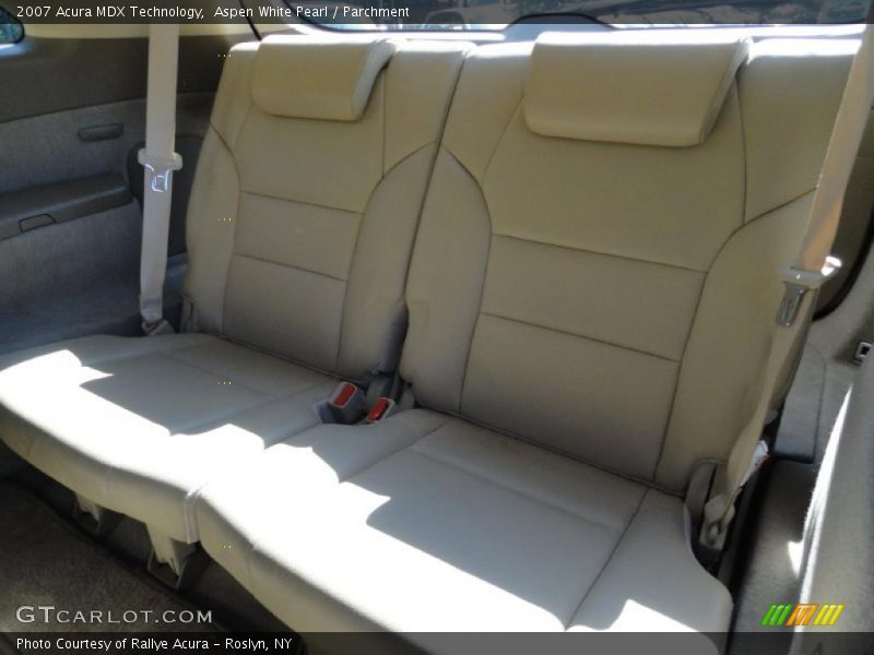 Aspen White Pearl / Parchment 2007 Acura MDX Technology