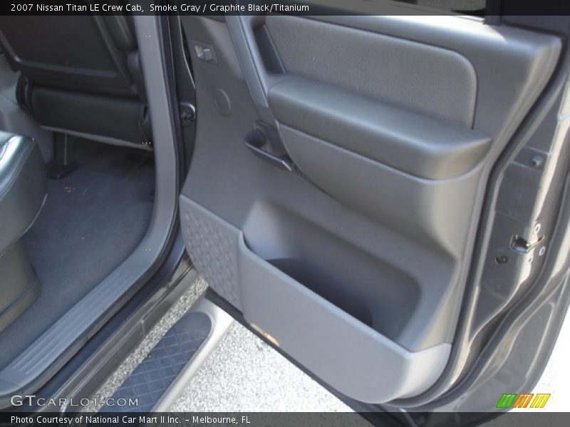 Smoke Gray / Graphite Black/Titanium 2007 Nissan Titan LE Crew Cab