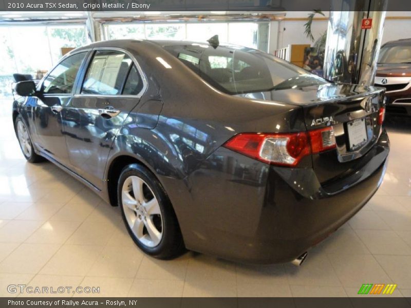 Grigio Metallic / Ebony 2010 Acura TSX Sedan