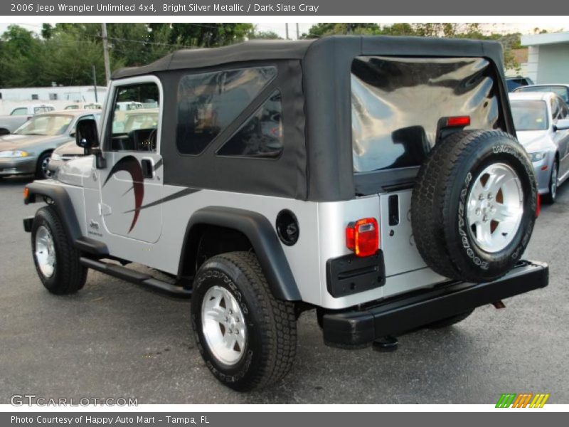 Bright Silver Metallic / Dark Slate Gray 2006 Jeep Wrangler Unlimited 4x4